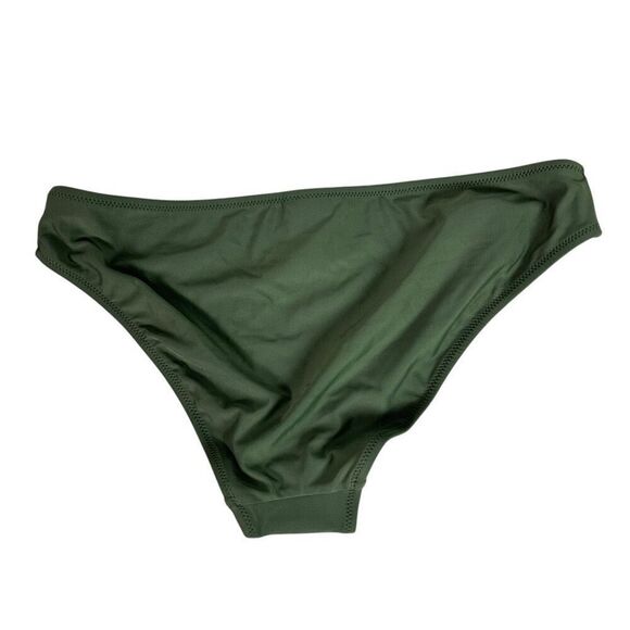 J. Crew Womens Medium Hipster Full-Coverage Bikini Bottom Cool Cypress - Picture 5 of 9